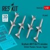 RESKIT RS48-0520 Skyflash (RB71/Av.71) missiles (4 pcs) (3D Printed) 1/48